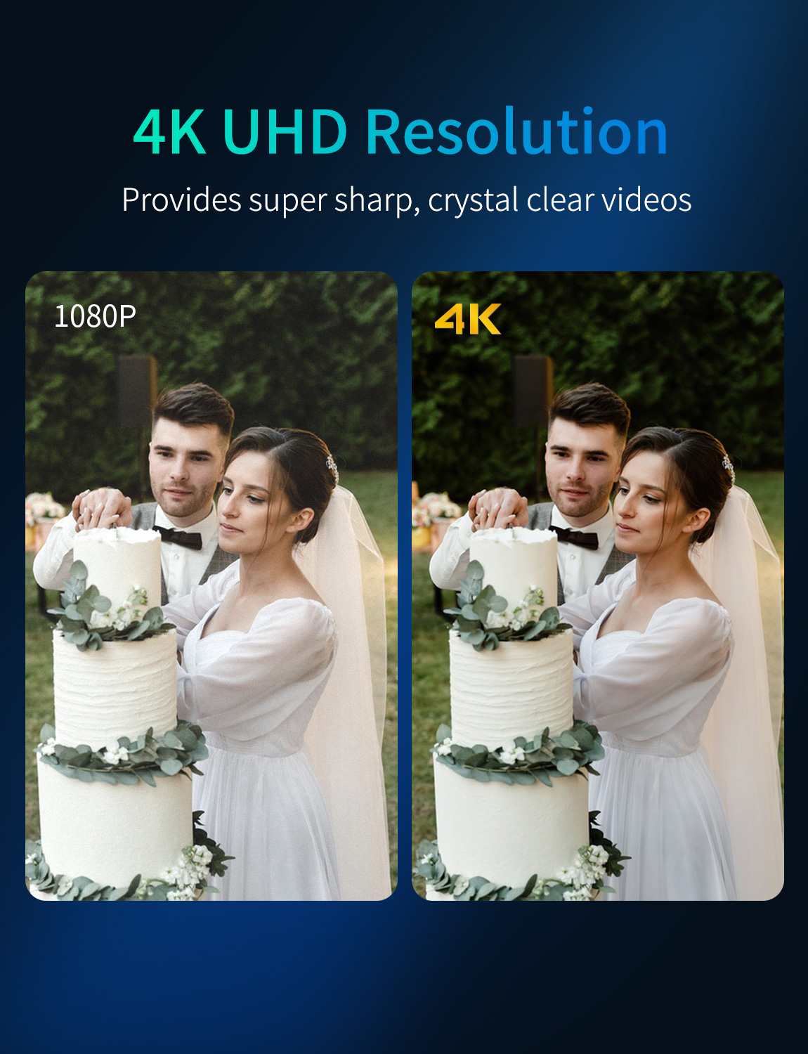 FeelWorld 4K10X caméra PTZ 4K zoom 10x AI tracking