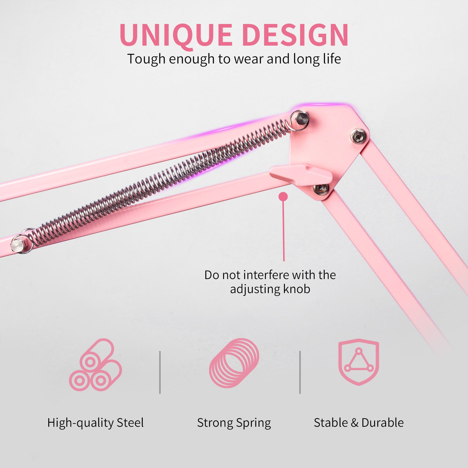 FeelWorld AMS1 bras micro rose pour PM1