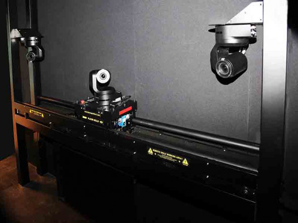 Tecnopoint Tuning Floor Dolly 250 dolly rail PTZ studio