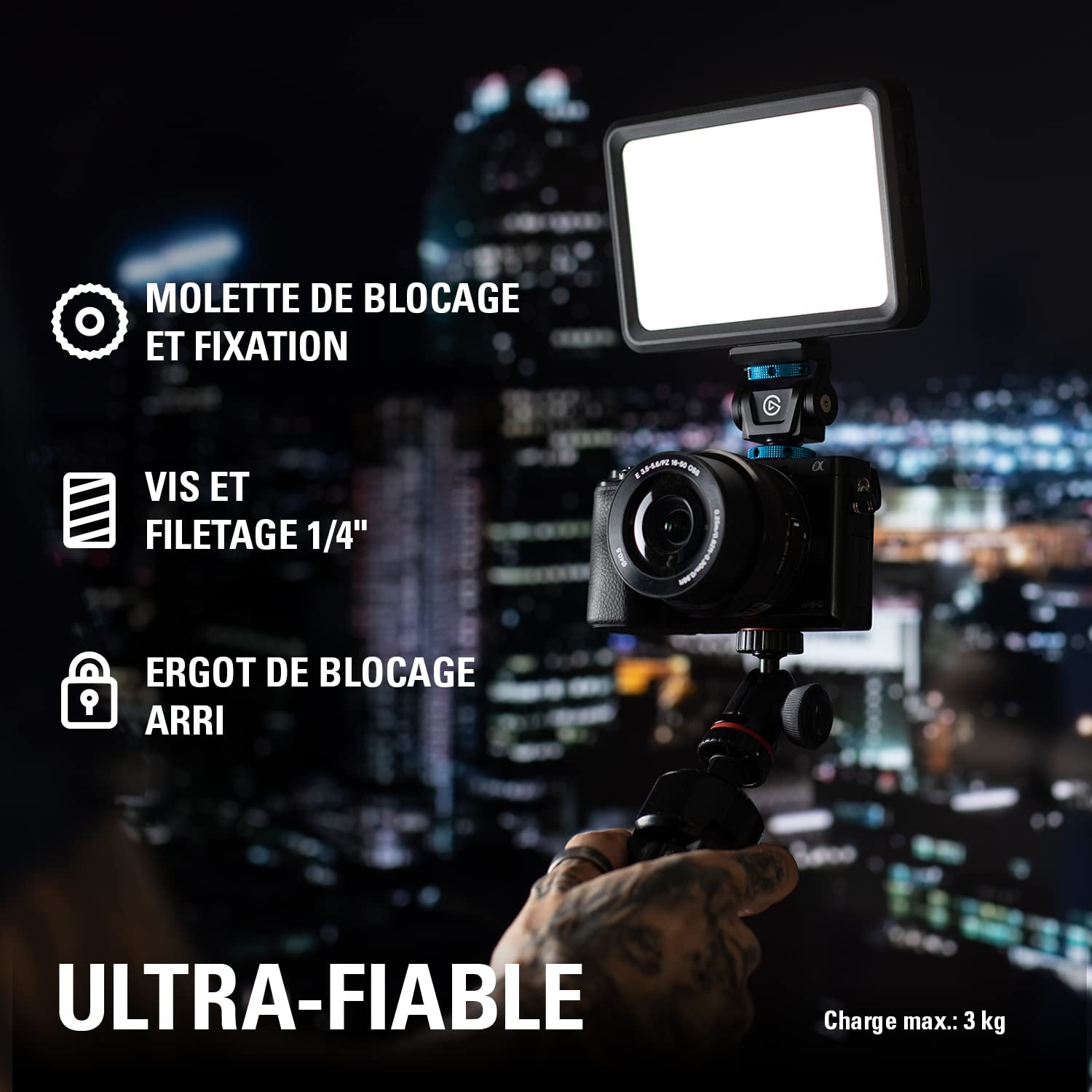 Elgato Cold Shoe Fixation Multi Mount Aluminium 1/4"
