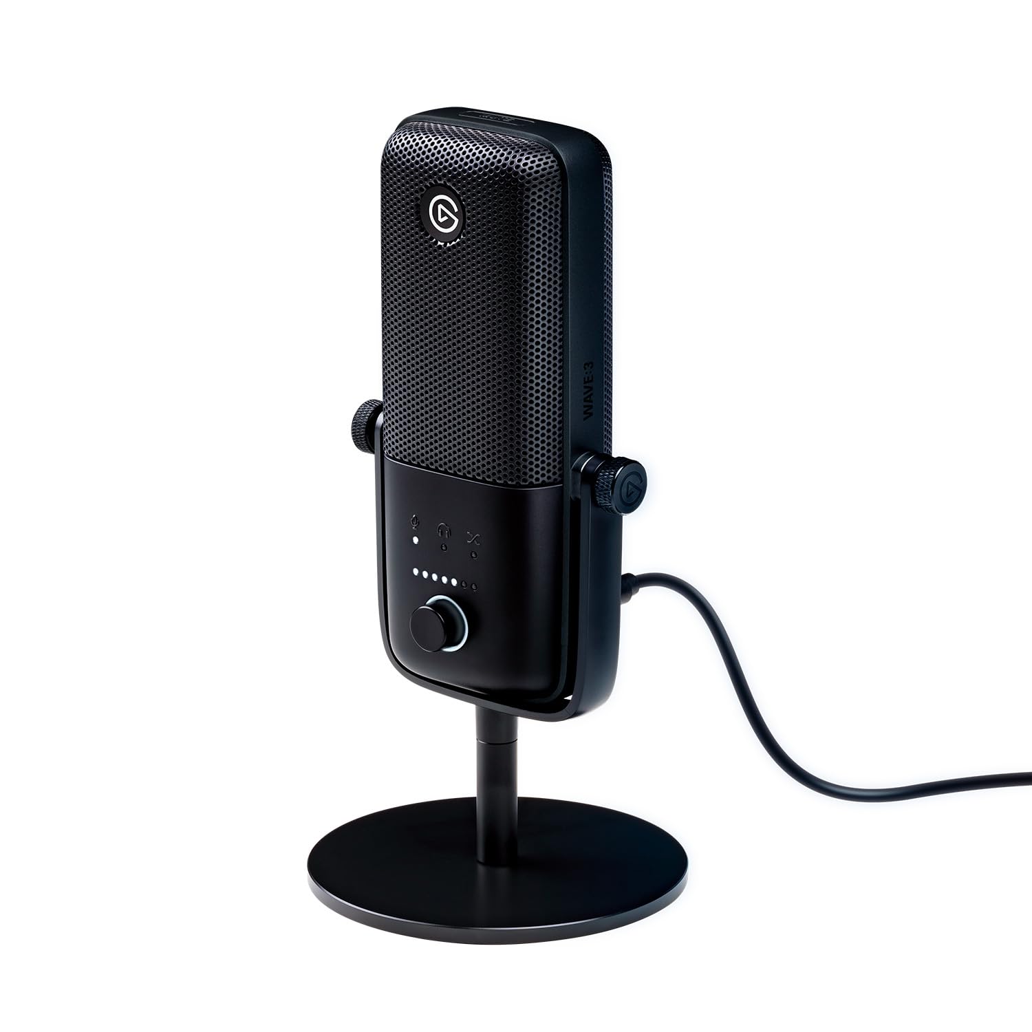 Elgato Wave:3 micro USB cardioïde noir 24 bits