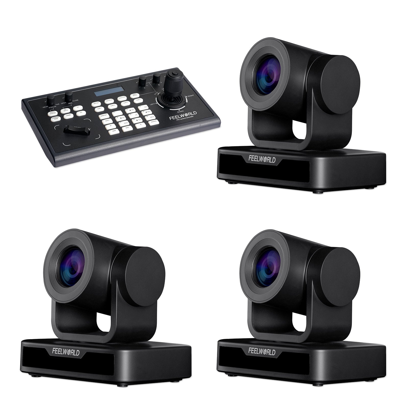 FeelWorld KBC10 + 3 USB10X Kit PTZ direct 10X