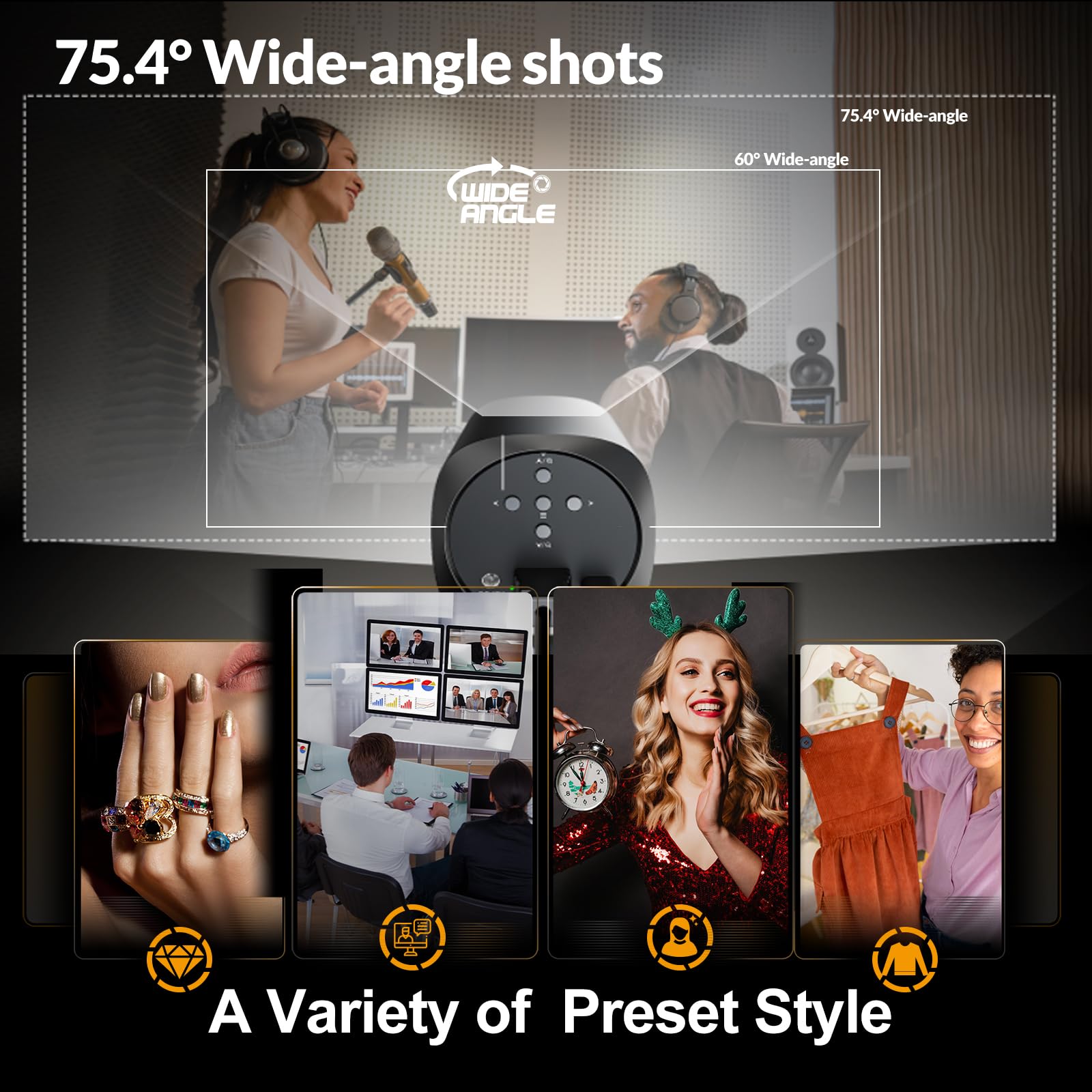AvMatrix Eagle T10-4K caméra PTZ streaming Zoom 10x