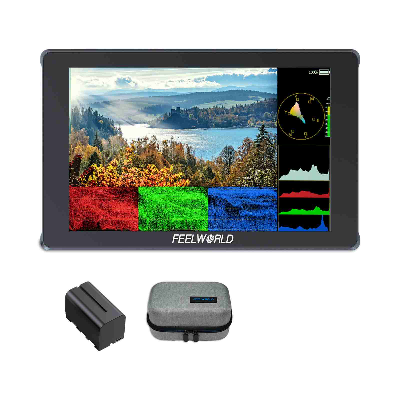 FeelWorld F7 Plus moniteur 7 pouces 1200 nits tactile 4K