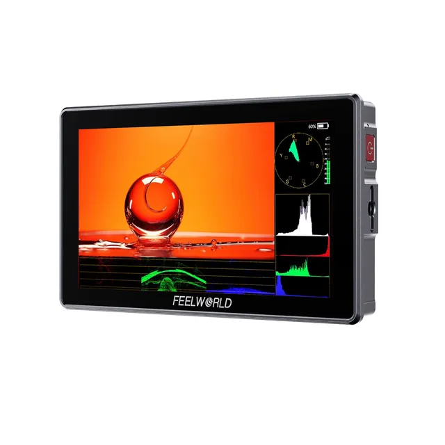 FeelWorld Broadcast Monitor H5 5,5" tactile 12G-SDI 1200 nits