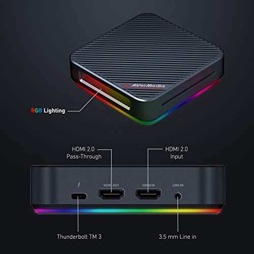 AVerMedia Live Gamer Bolt GC555 boîtier capture 4Kp60 HDR