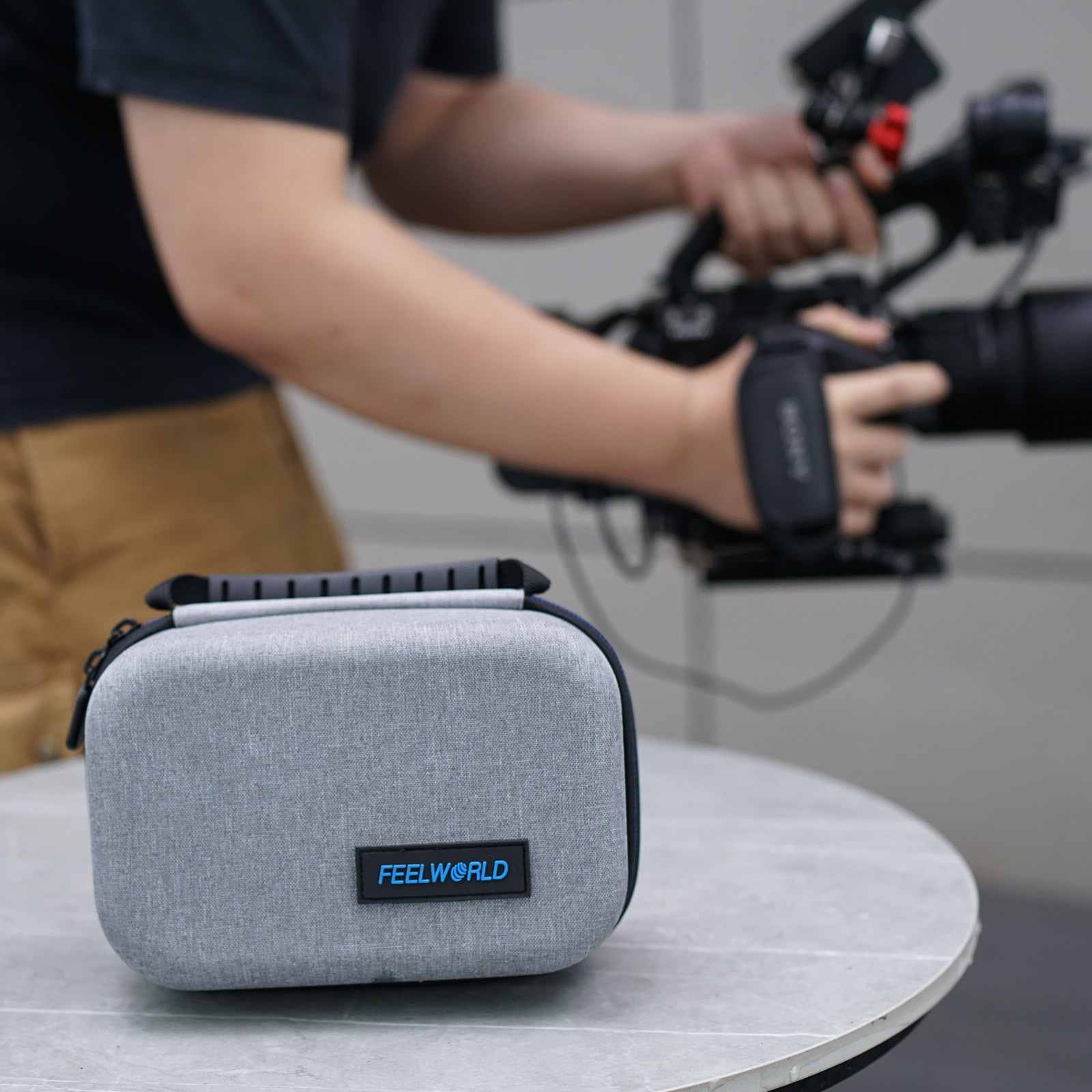 FeelWorld Housse transport moniteur 7 pouces DSLR terrain