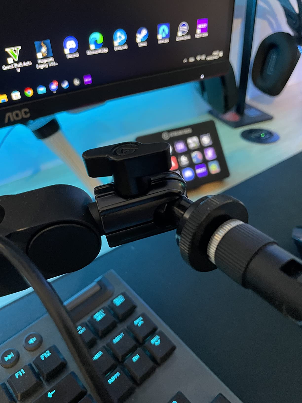 Elgato Wave Mic Arm LP bras micro bureau 740 mm