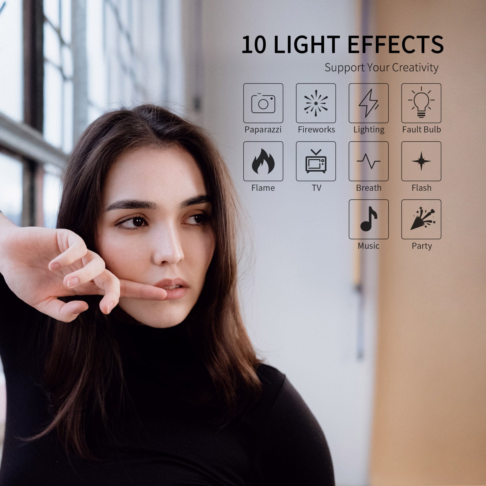 FeelWorld FL125D Lumière Studio 125W 5600K Daylight APP