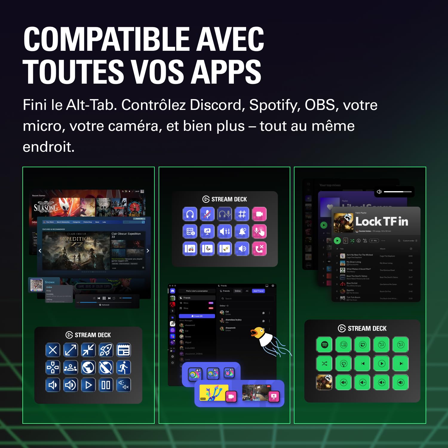 Elgato Stream Deck MK.2 contrôleur studio noir 15 touches