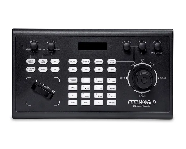 FeelWorld KBC10 contrôleur caméra PTZ joystick PoE LCD
