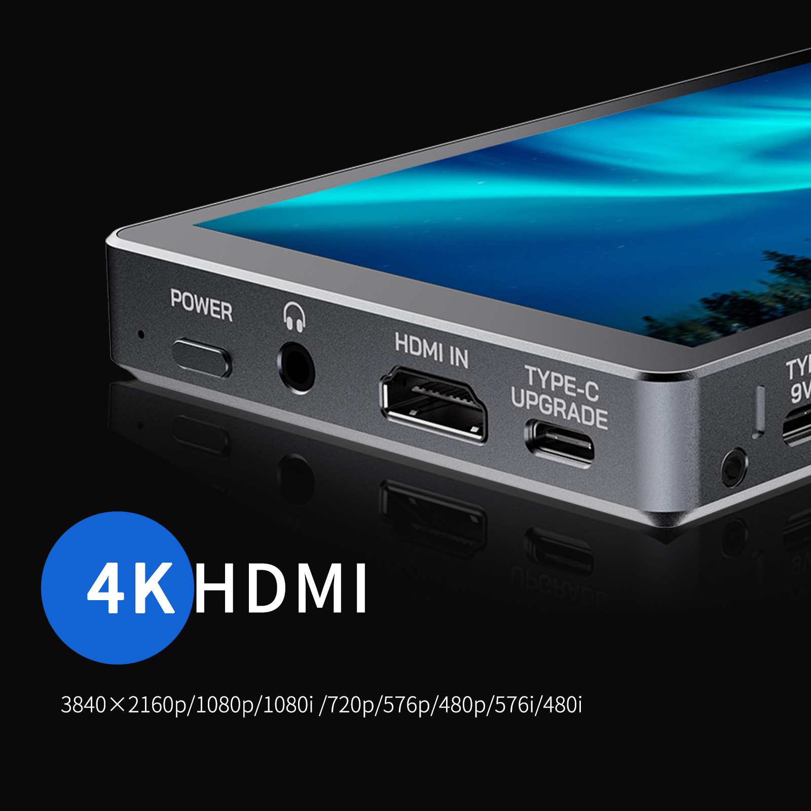 FeelWorld P6XL moniteur 6" tactile batterie intégrée terrain