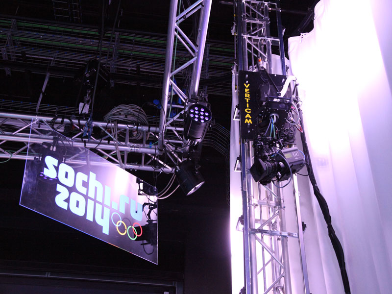 Tecnopoint Standard Verticam Dolly vertical silencieux studio