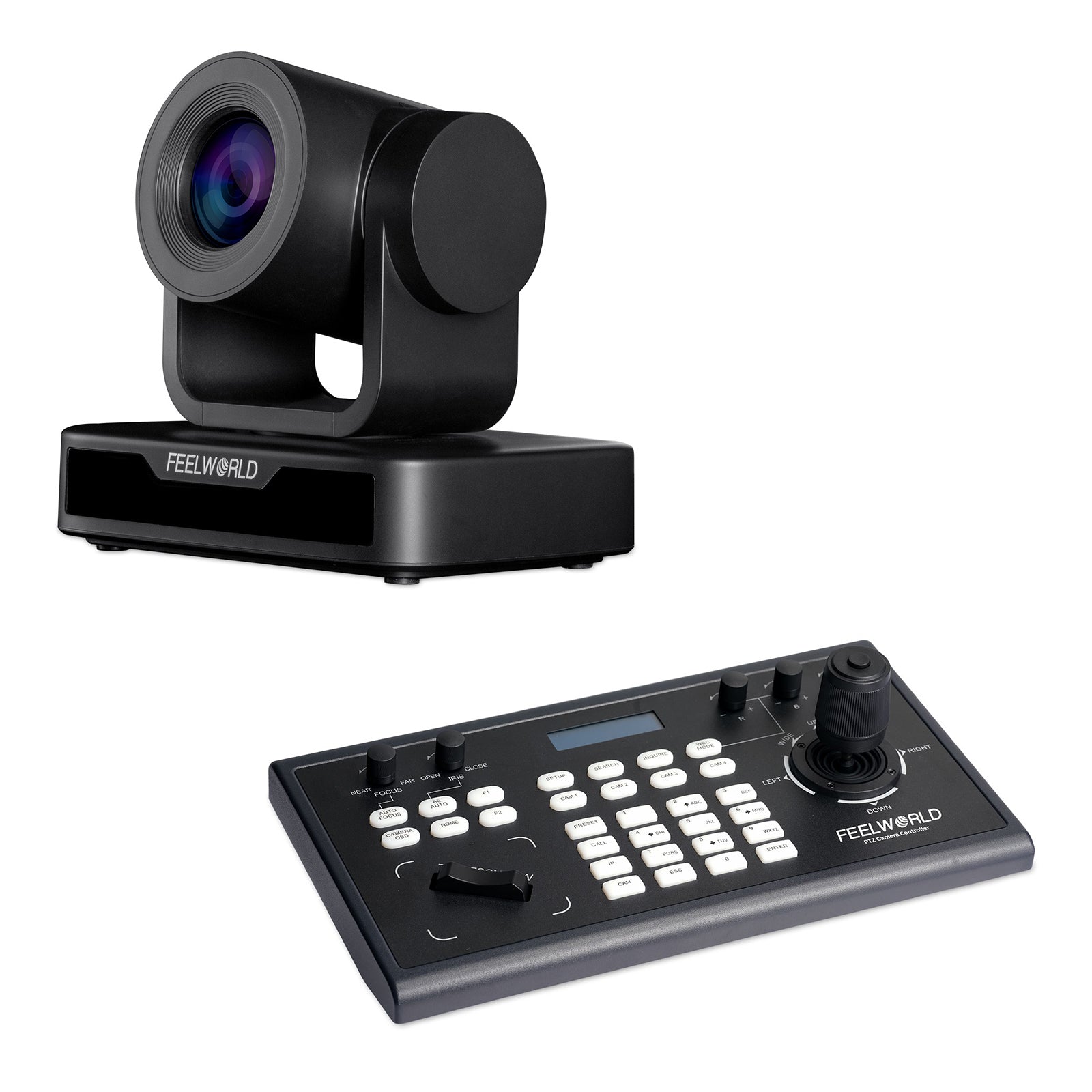FeelWorld KBC10 + USB10X kit caméra PTZ direct