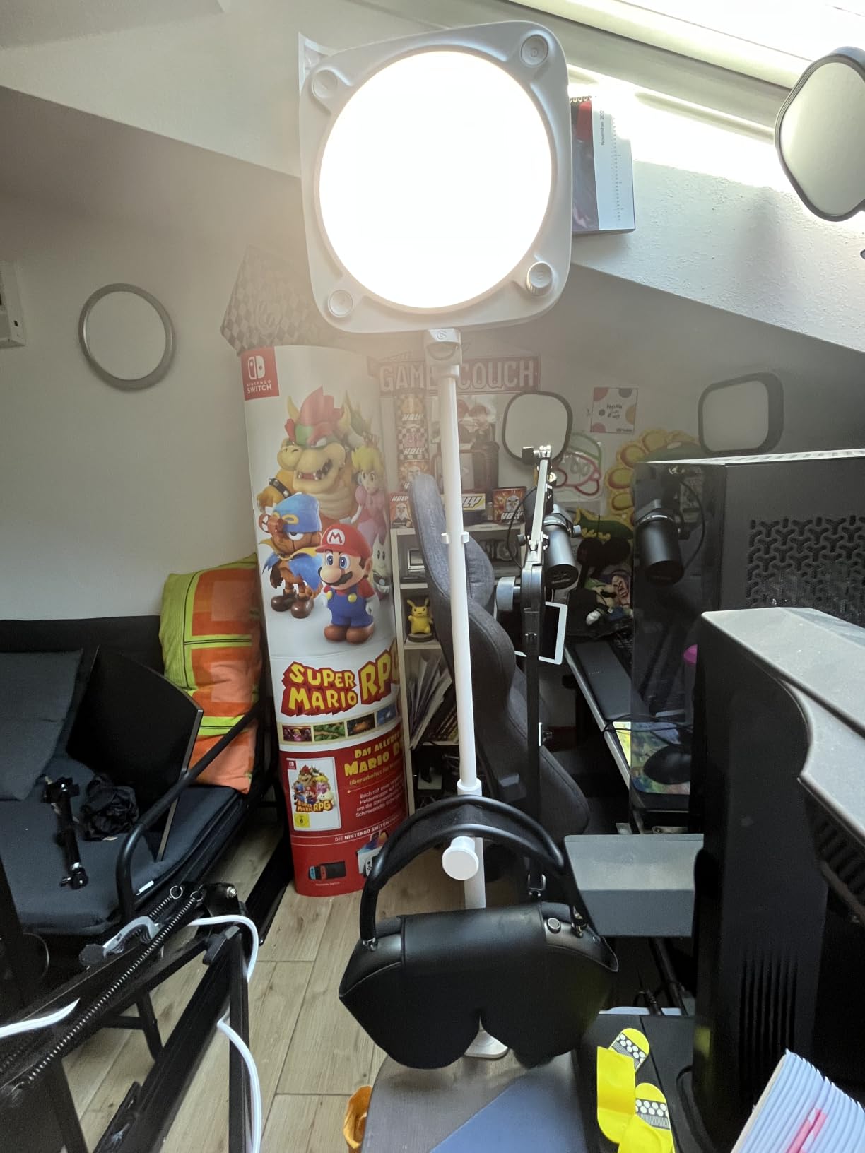 Elgato Key Light Neo Clamp pince bureau éclairage studio