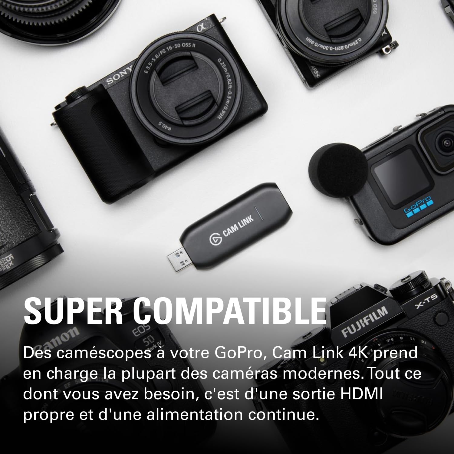 Elgato Cam Link 4K carte capture HDMI 1080p60 externe