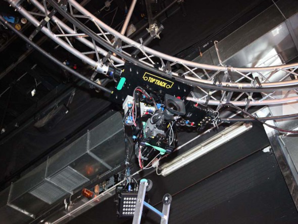 Tecnopoint Standard Top Track dolly plafond broadcast 510mm