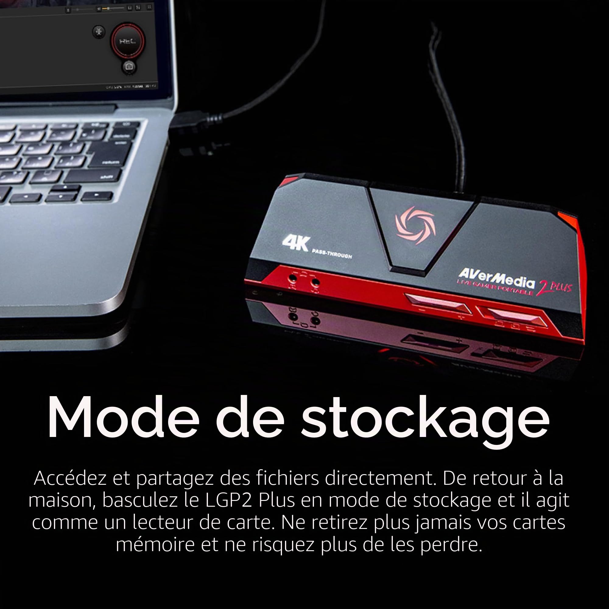 AVerMedia Live Gamer Portable 2 Plus boitier capture 1080p60