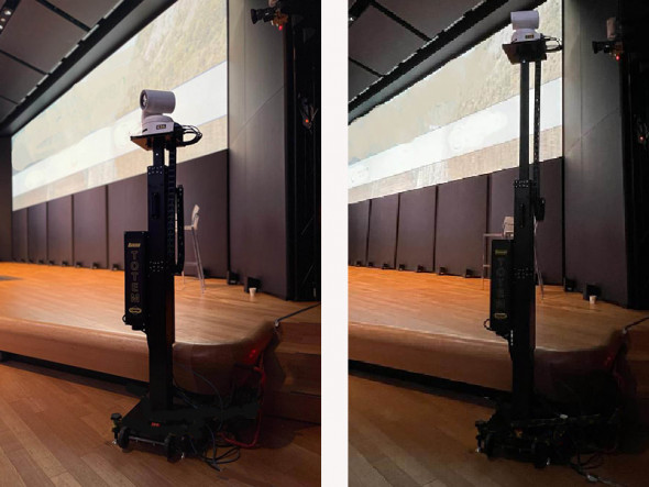 Tecnopoint Tuning Totem 80 colonne PTZ Panasonic