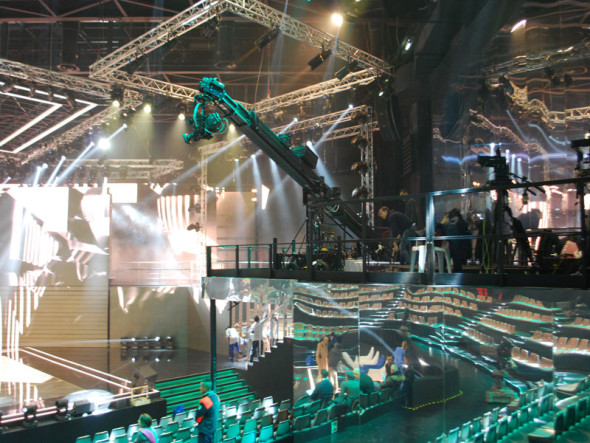 Tecnopoint Standard Excalibur 30-3 grue télescopique broadcast