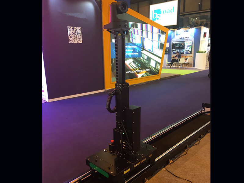 Tecnopoint Tuning Floor Dolly 400 + Totem 50 rail PTZ
