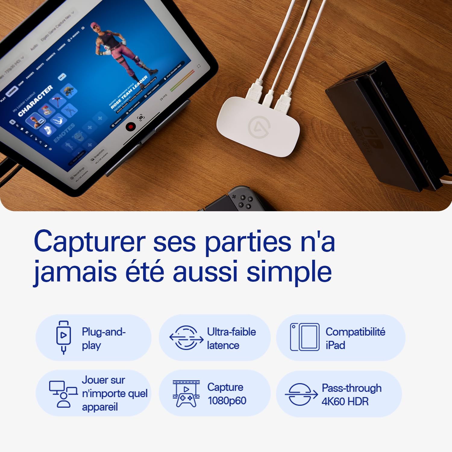 Elgato Game Capture Neo carte capture USB 1080p60 4K60