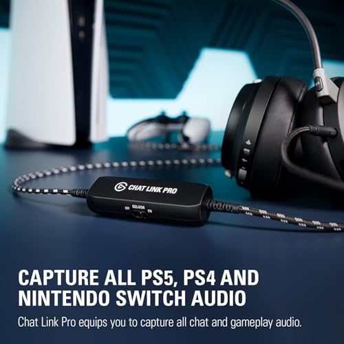 Elgato Chat Link Pro adaptateur audio PS5 PS4 Switch