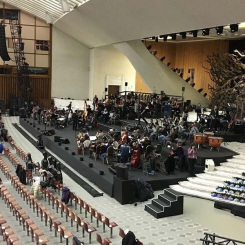 Tecnopoint Productions Concerto Baglioni Vaticano 2016 captation