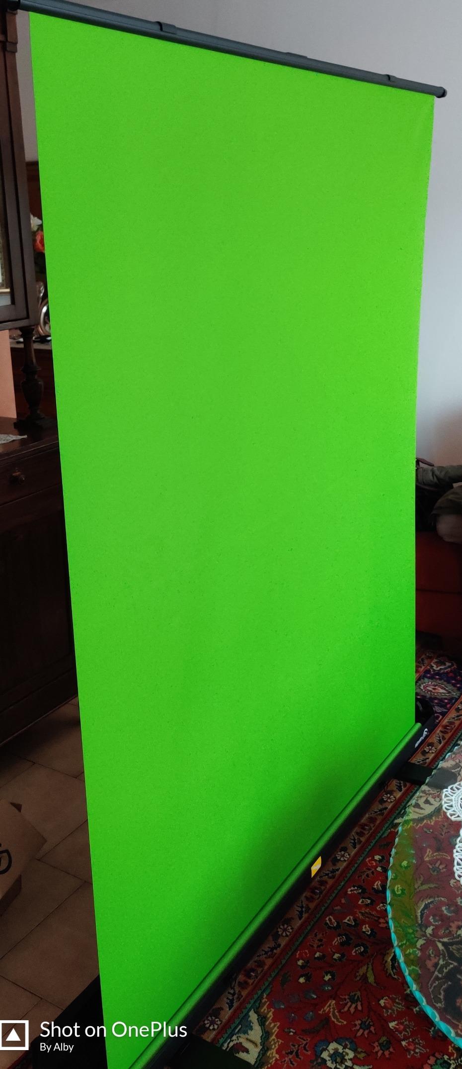 Elgato Green Screen fond vert rétractable 148x180 cm