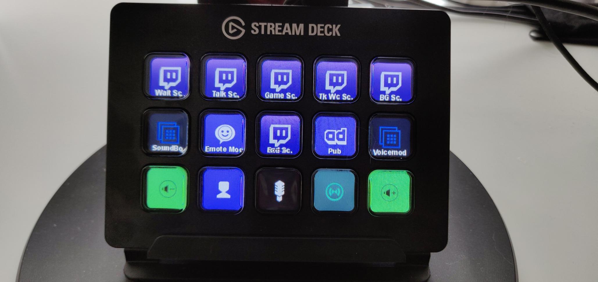 Elgato Stream Deck 15 touches contrôleur streaming LCD