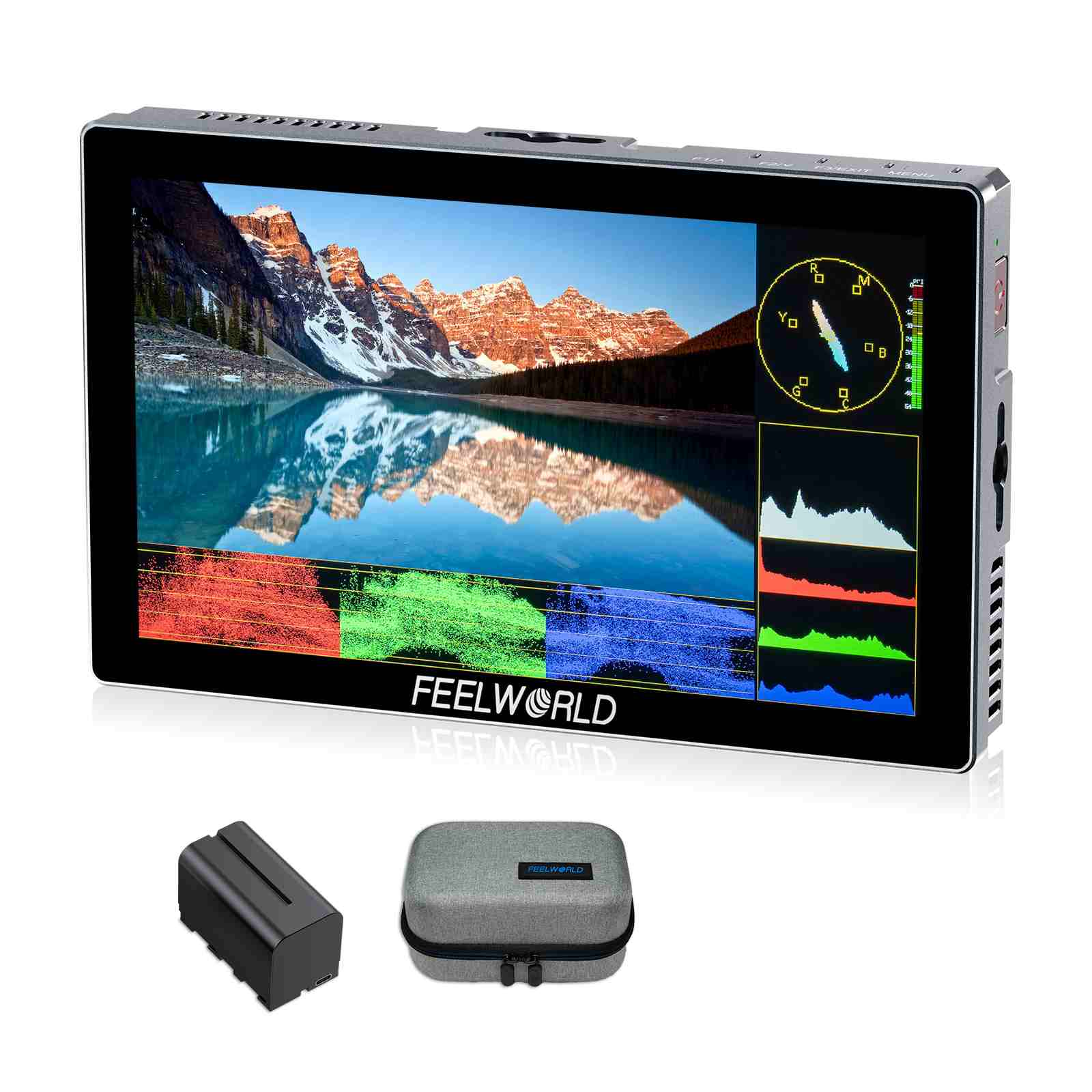 FeelWorld P6X Moniteur Tactile 5,5 Pouces 1000 Nits HDMI F750