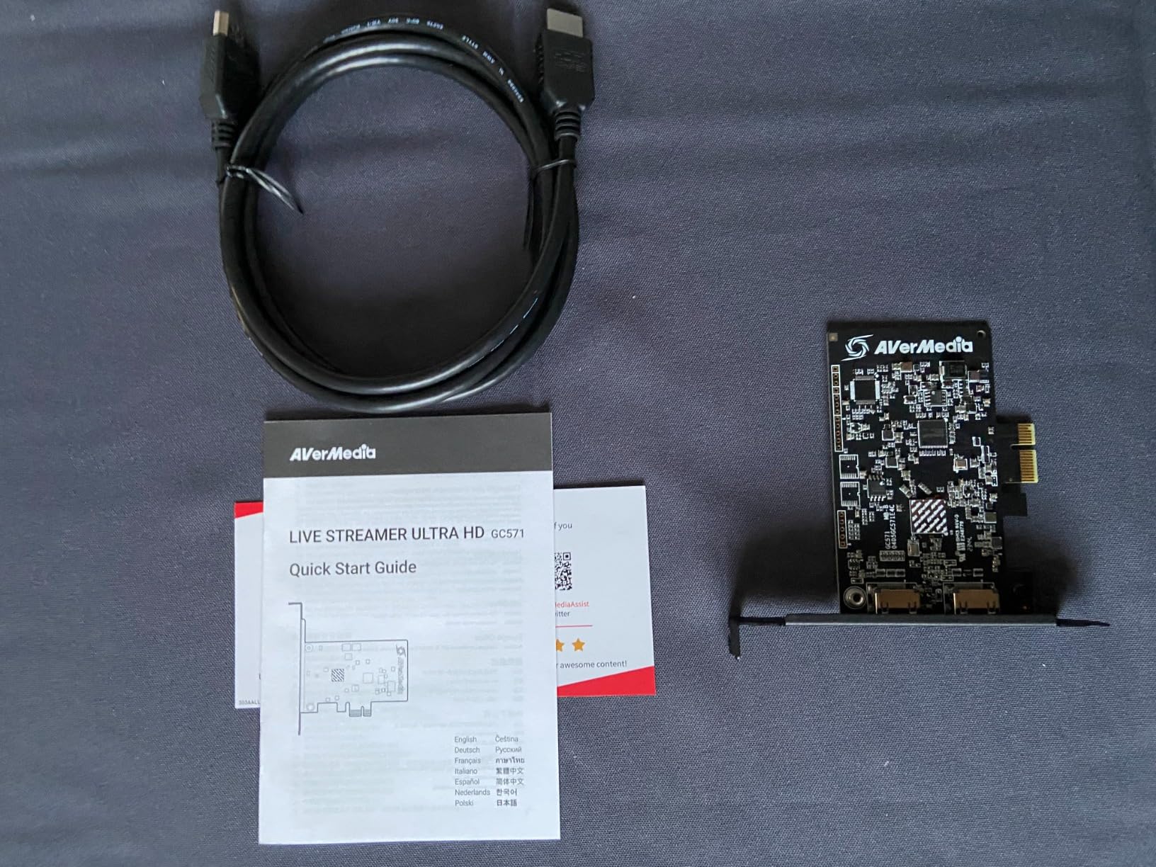 AVerMedia Streamer ULTRA GC571 carte capture PCIe 4K60