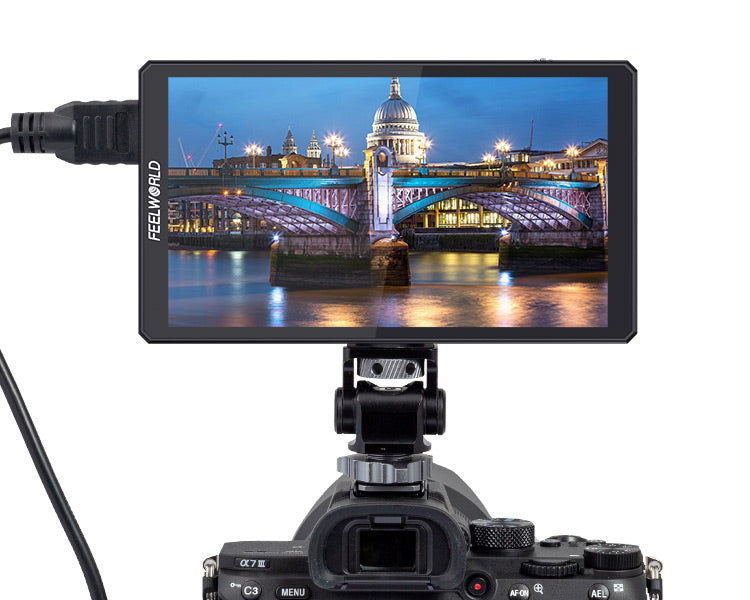FeelWorld CUT6S moniteur enregistreur 6 pouces HDMI SDI tactile