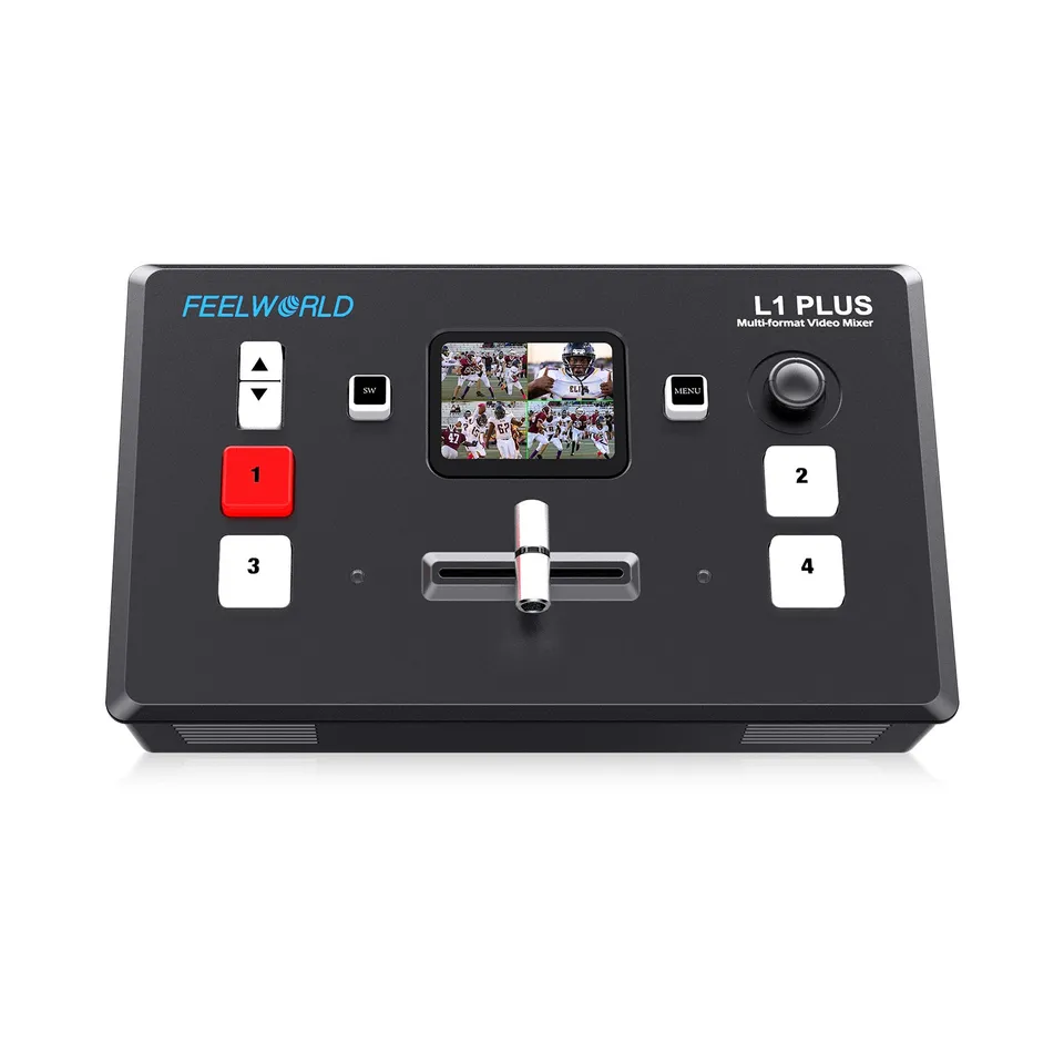 FeelWorld L1 PLUS mélangeur vidéo 4K 4xHDMI tactile