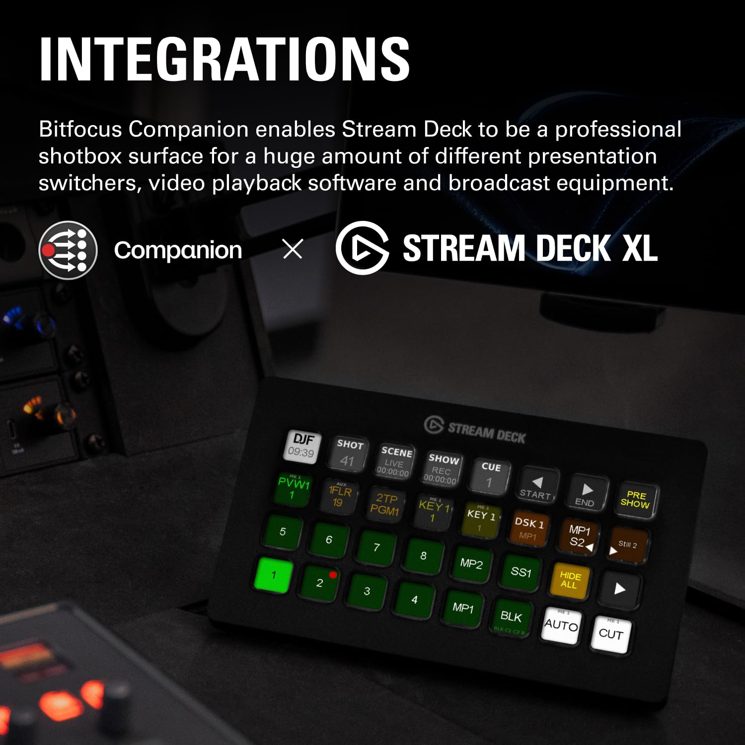 Elgato Stream Deck XL contrôleur studio 32 touches