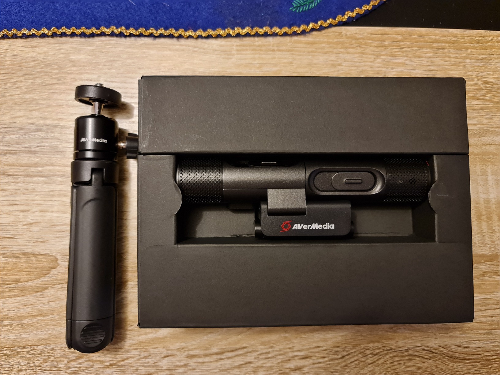AVerMedia Live Streamer PW313D webcam double 2K autofocus