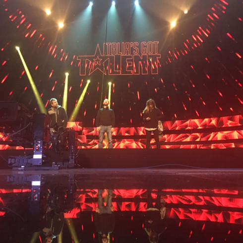 Tecnopoint Productions Italia's Got Talent 2016 captation studio