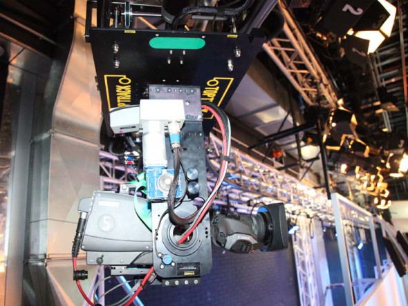 Tecnopoint Standard Top Track dolly plafond broadcast 510mm