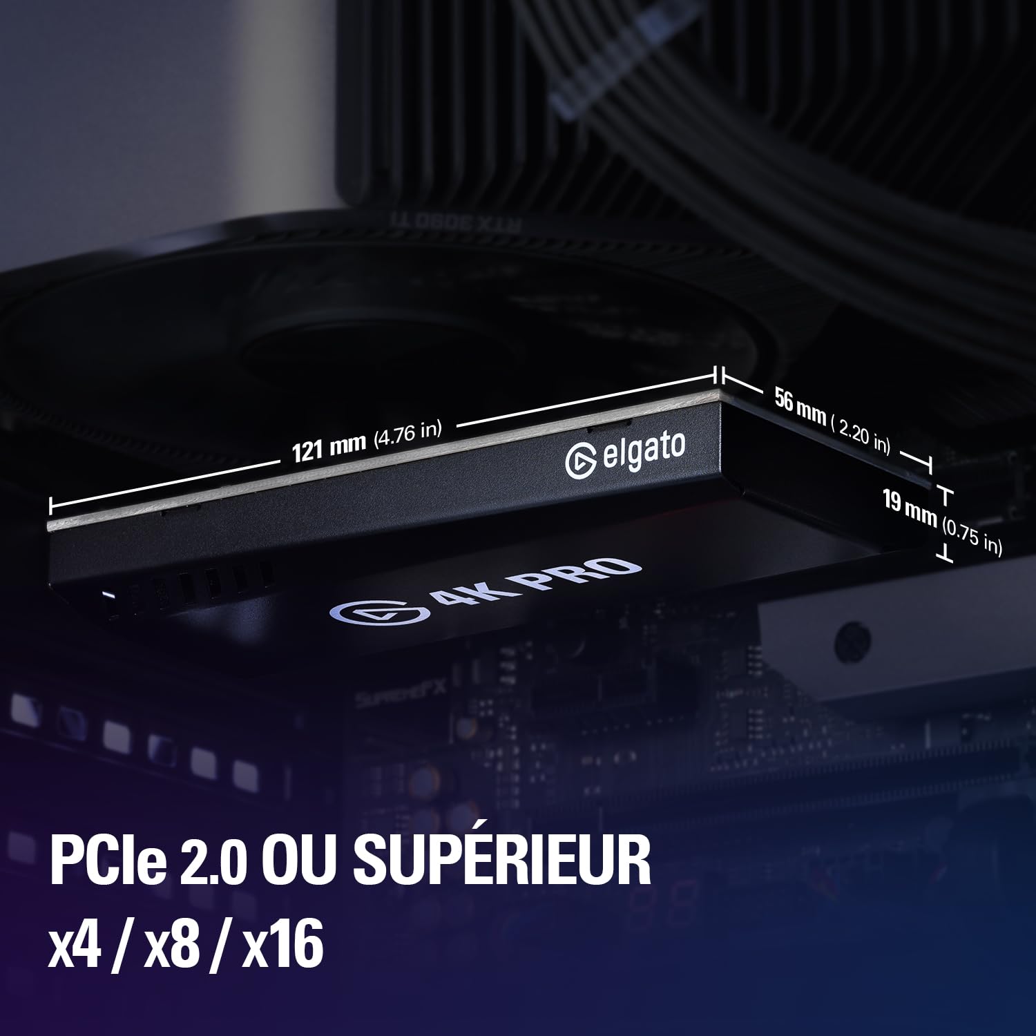 Elgato Game Capture 4K Pro carte acquisition interne HDMI 2.1