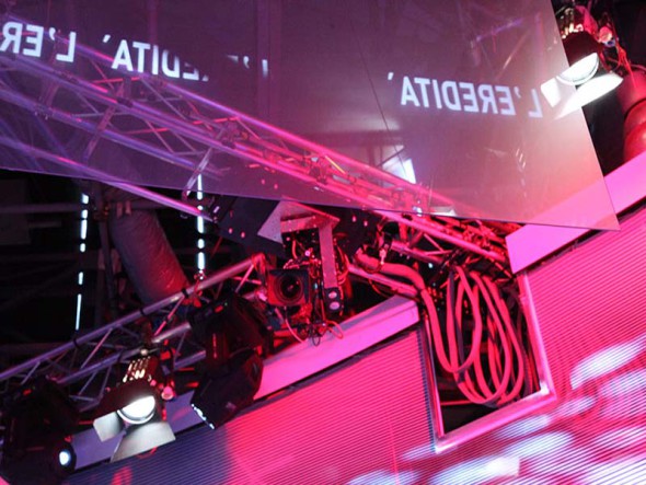 Tecnopoint Standard Top Track dolly plafond broadcast 510mm