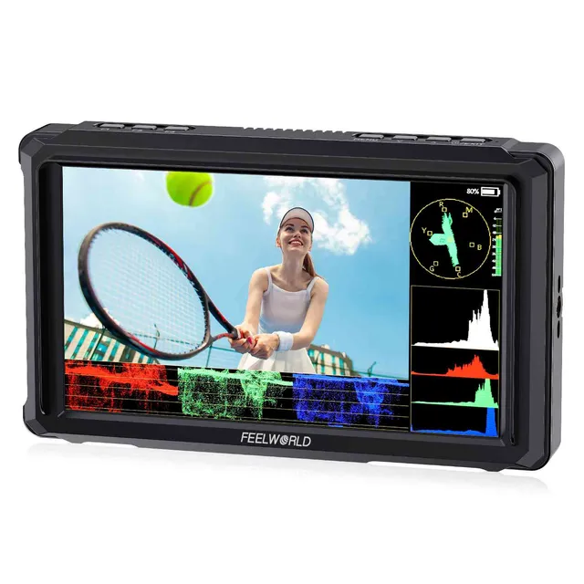 FeelWorld FW568 PRO moniteur 6" HDMI 1200 nits