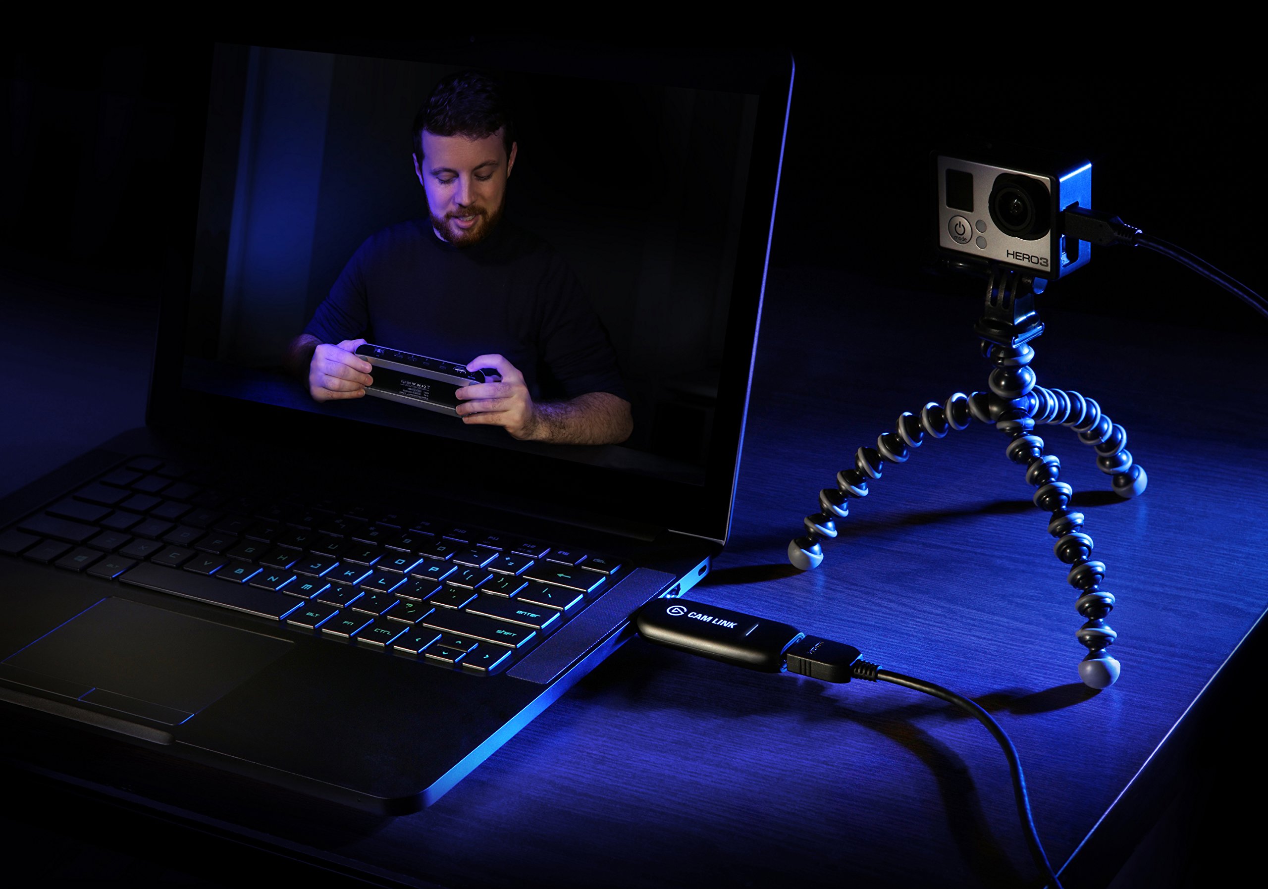 Elgato Cam Link 4K Carte Capture HDMI 1080p60 USB Noir