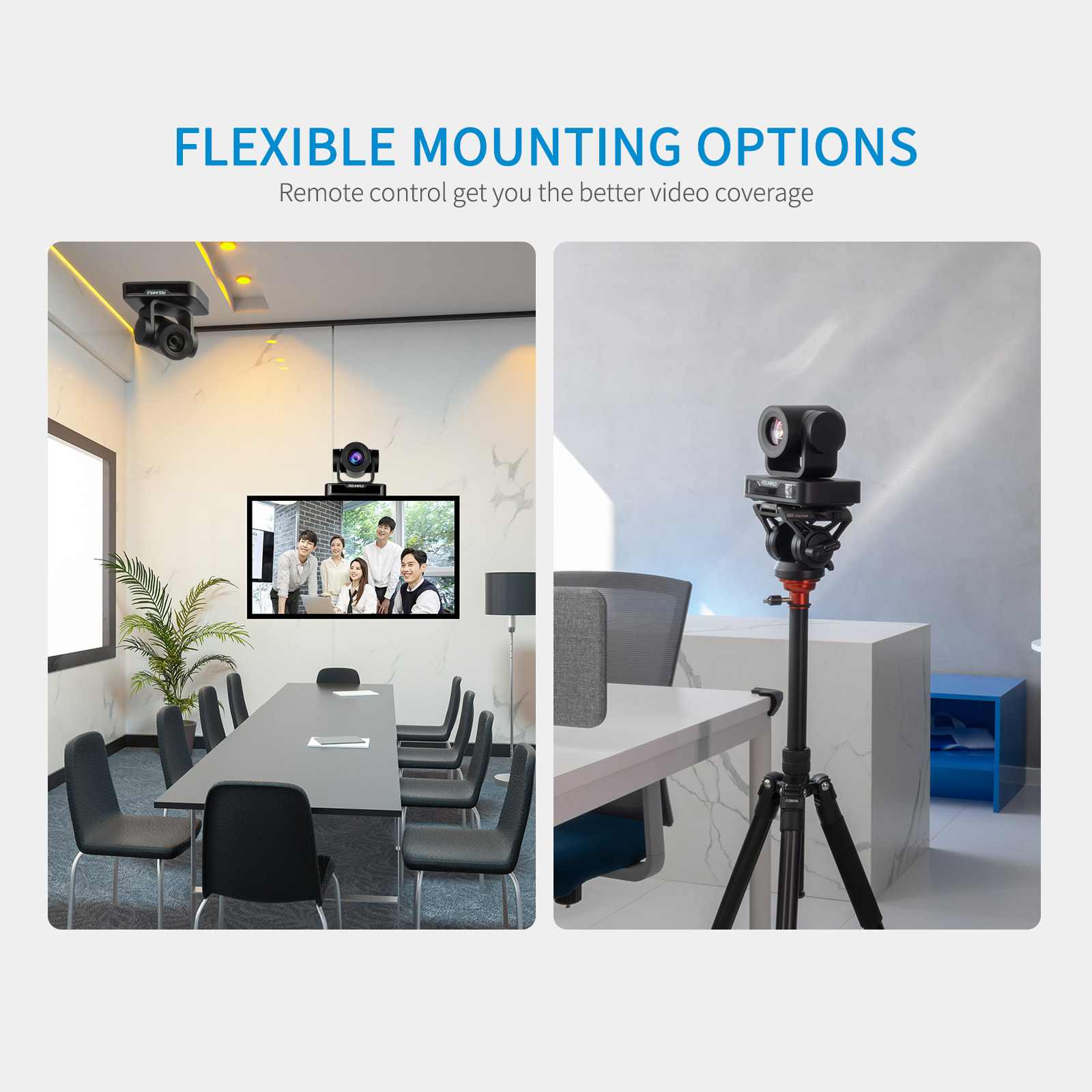 FeelWorld USB10X caméra PTZ USB 10x 1080p conférence direct