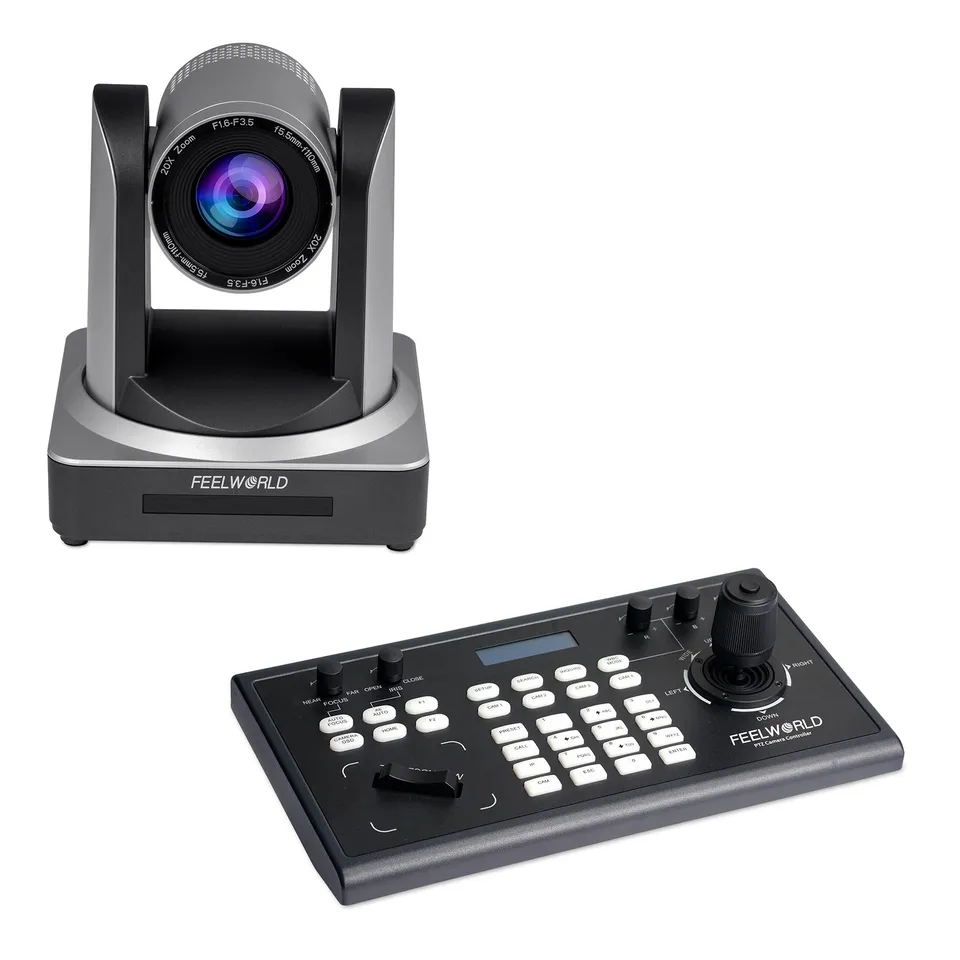 FeelWorld KBC10 Contrôleur PTZ + caméra PTZ POE20X bundle