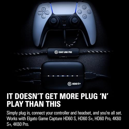 Elgato Chat Link Pro adaptateur audio PS5 PS4 Switch