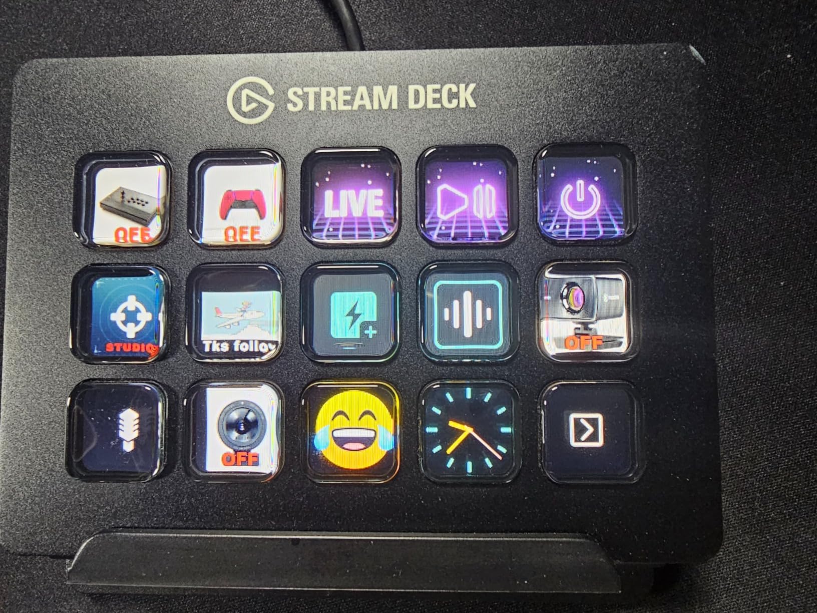 Elgato Stream Deck 15 touches contrôleur streaming LCD