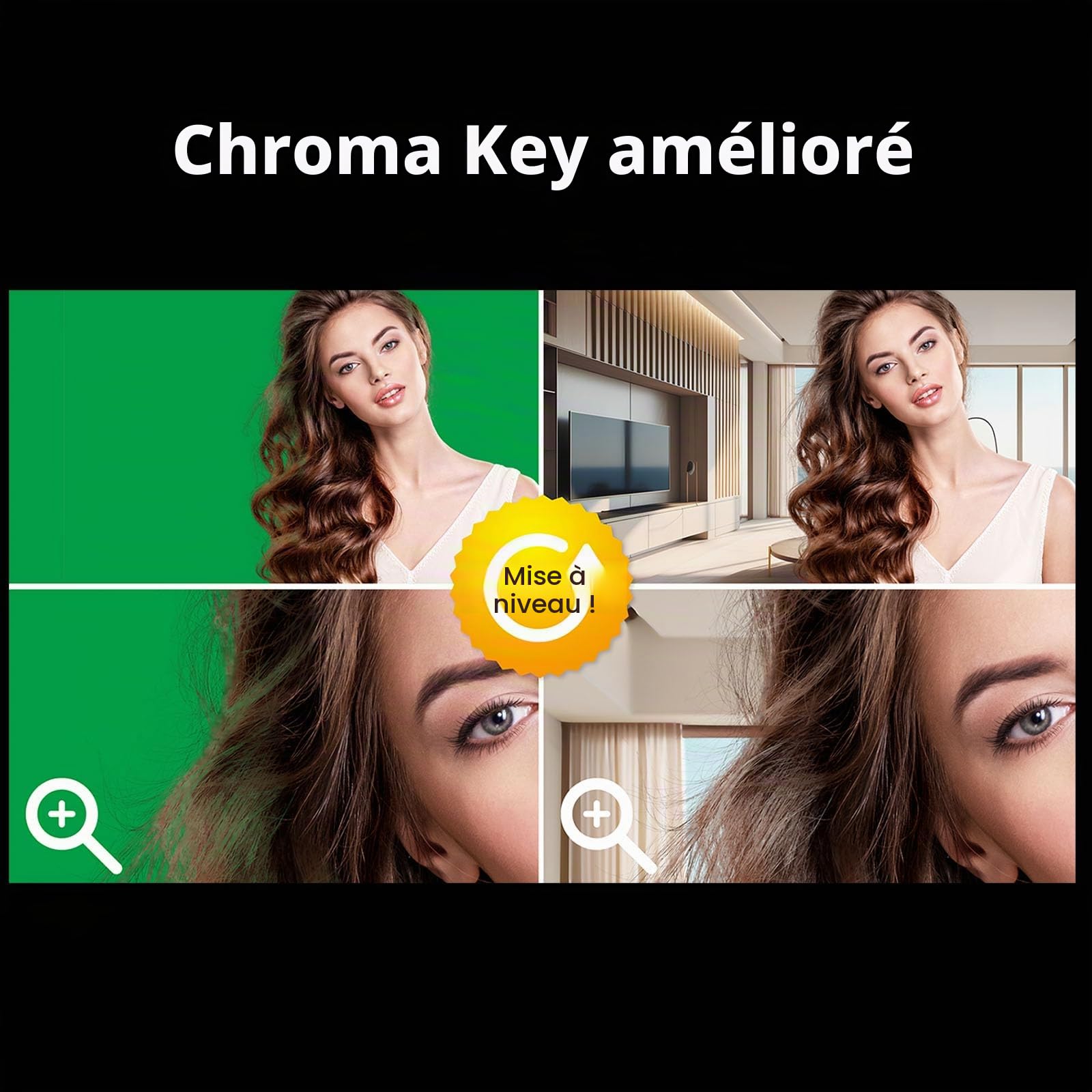 AvMatrix Shark H4 Mélangeur vidéo 4 HDMI streaming