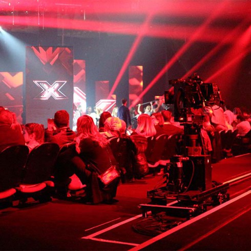Tecnopoint Productions X-Factor Live production TV direct