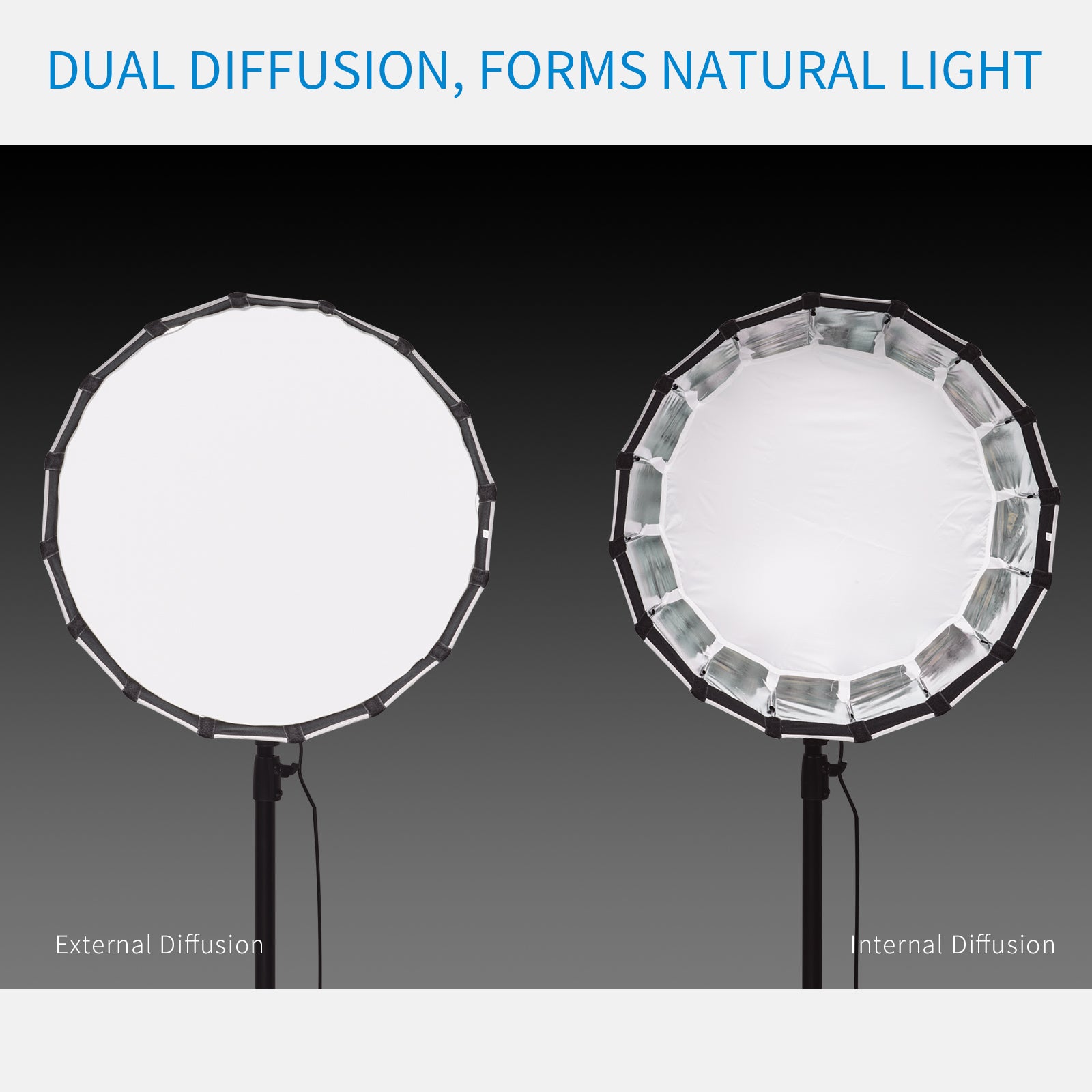 FeelWorld FSP60 softbox parabolique 60 cm Bowens