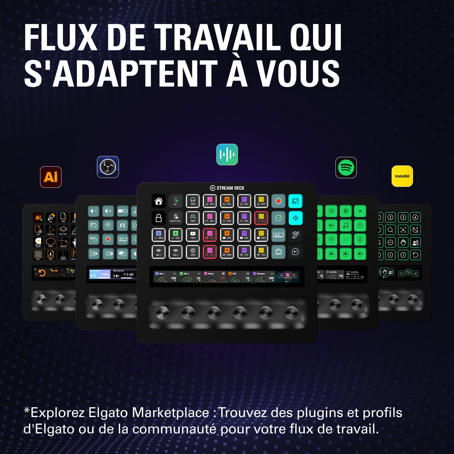 Elgato Stream Deck + XL contrôleur direct 36 touches
